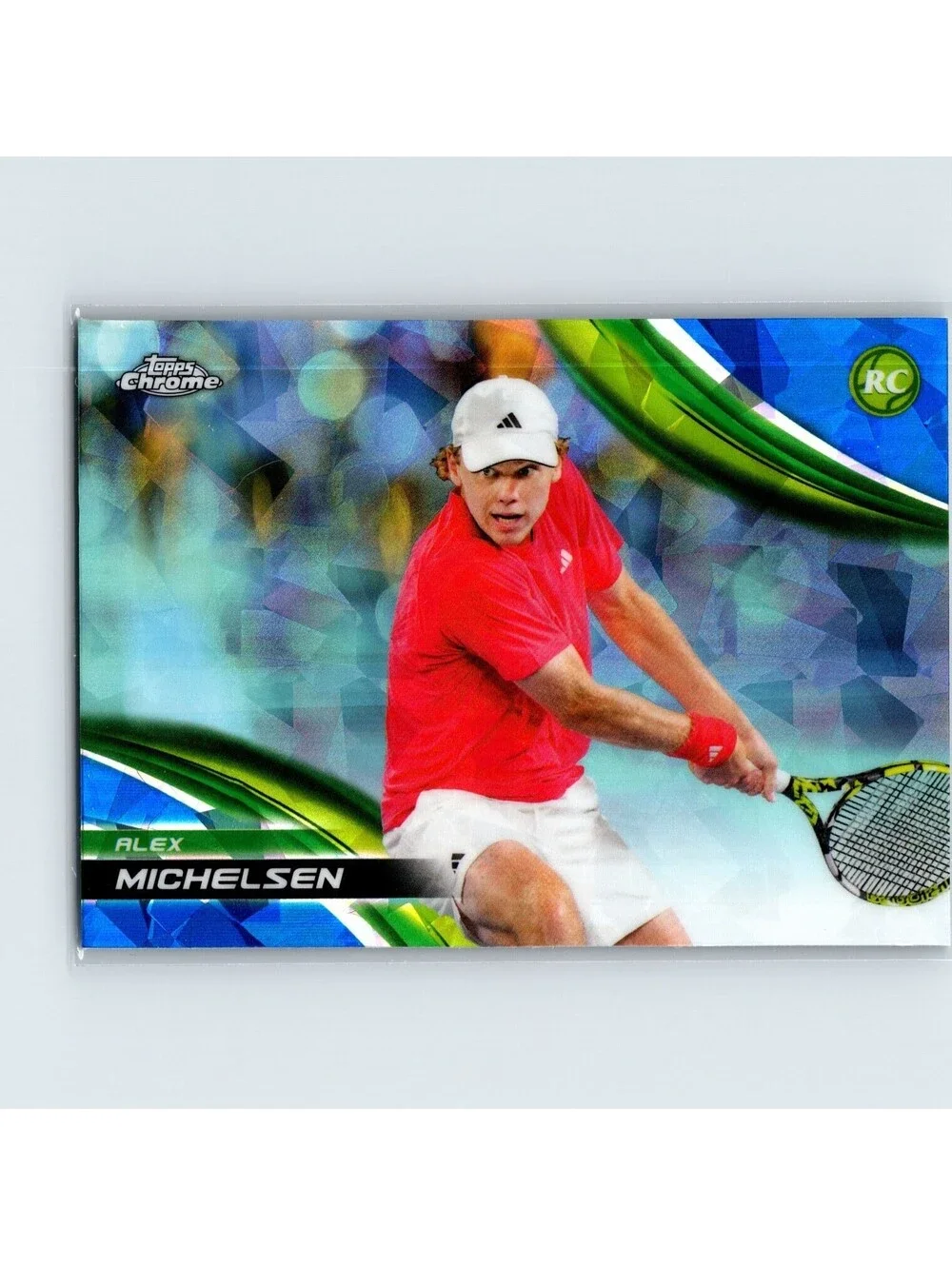 2025 Topps Chrome Tennis Sapphire Alex Michelsen RC #291